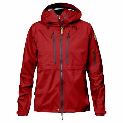 Fjallraven Women Keb Eco Shell Jacket Red PH165654 Philippines